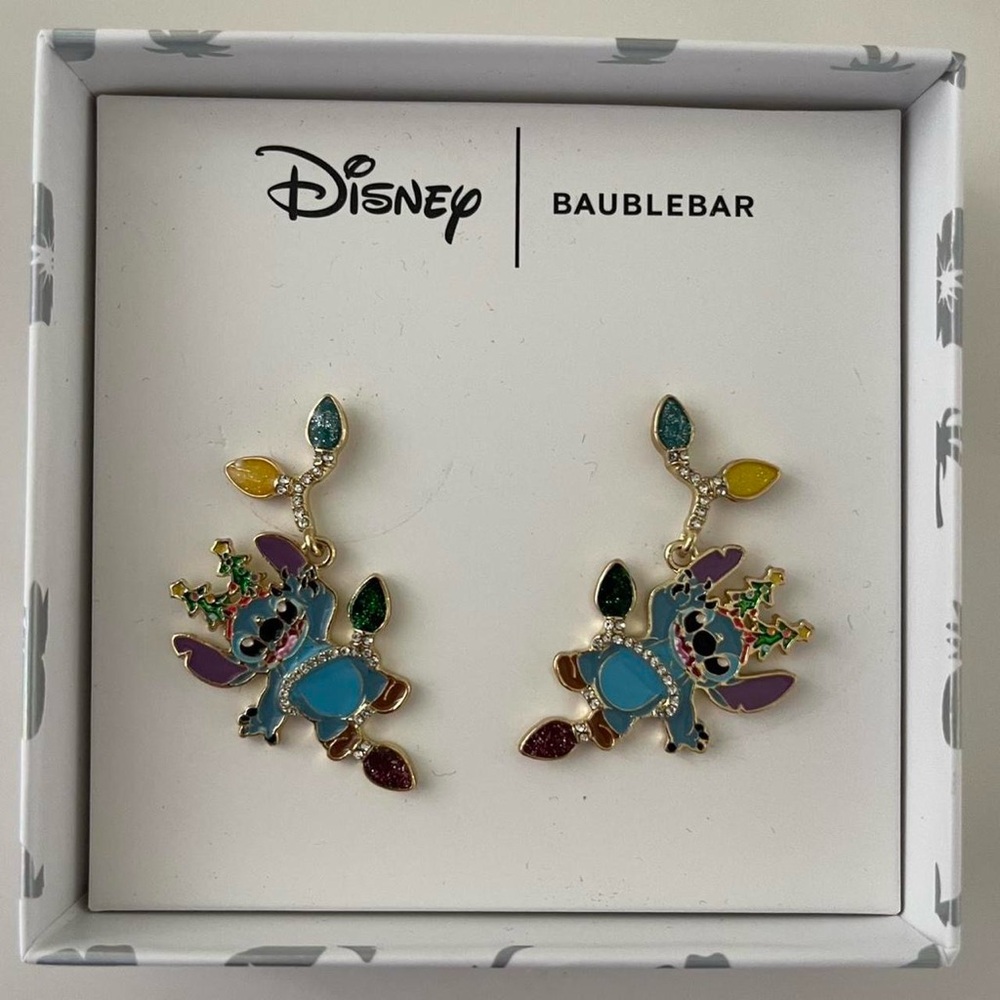 Disney Stitch X BaubleBar Earrings